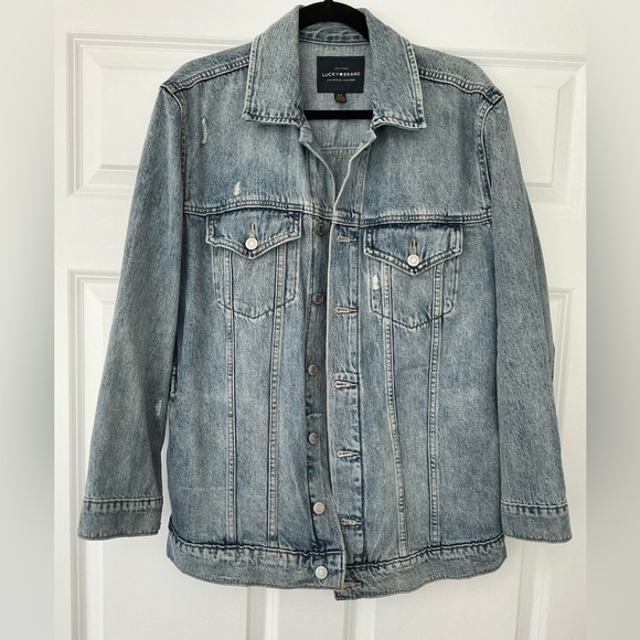 Lucky Brand Other - Lucky Brand‎ Oversized Denim Jacket Unisex Size Small